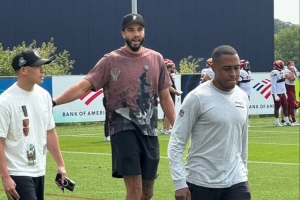 恢复得不错⏫塔图姆晒近期动态 参加爱国者队训练