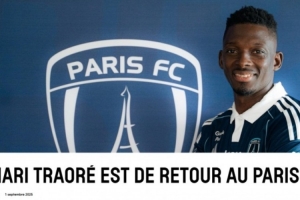 官方：巴黎FC签下皇家社会右后卫H-特拉奥雷 据悉转会费400万欧