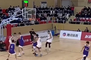 天赋尽显！杨瀚森高中是这样打球的！！